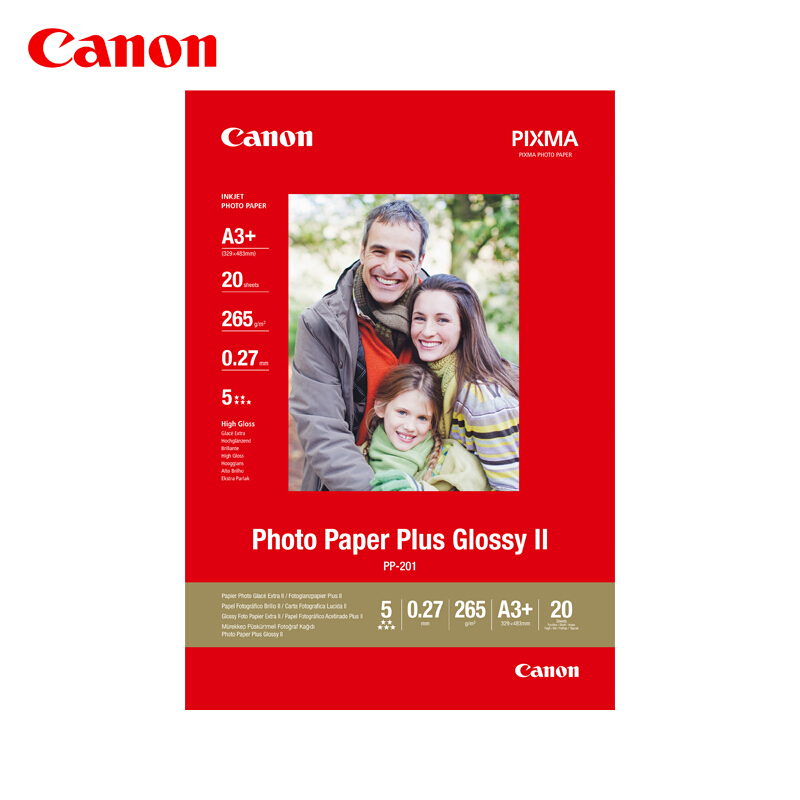 佳能（Canon） PP-201 高級光面照片紙 噴墨打印紙 (A3+/20張) _http://bzsa.cn/img/sp/83/4dee199e-cefd-45c7-a79e-fcd53369367e.jpg