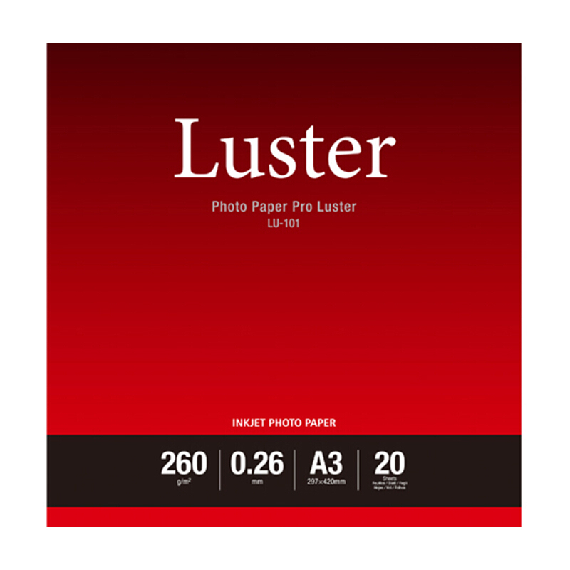 佳能（Canon） LU-101 專業(yè)絨面照片紙/相片紙 (A3/20張) _http://bzsa.cn/img/sp/83/a71e3ad9-0624-4f0c-aae3-1d6edc056f14.jpg