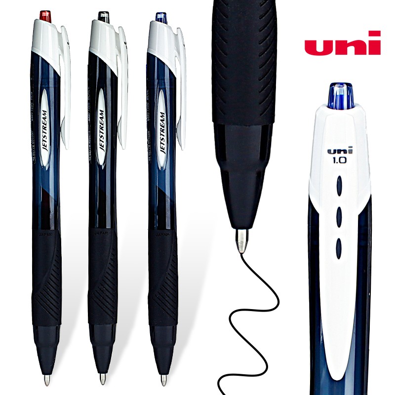 三菱（Uni）SXN-150S 按制圓珠筆 中油圓珠筆 1.0mm 中油筆 黑色 12支/盒裝_http://bzsa.cn/newimg/C202206/1654758658656.jpg