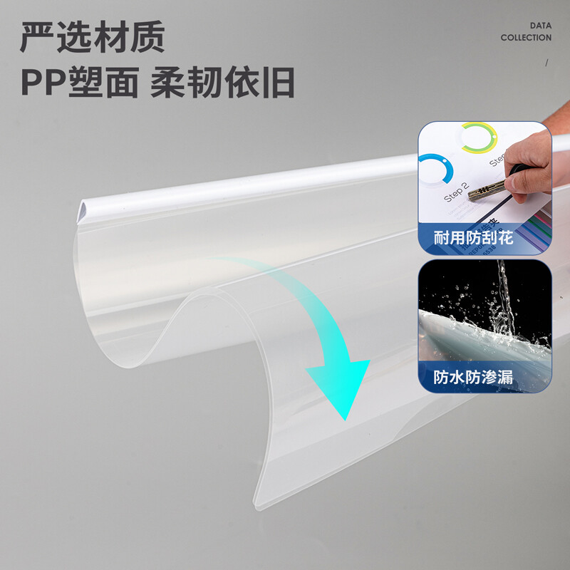 得力(deli)10只A4水滴形拉桿夾  5mm報(bào)告夾簡歷夾 5538 白色透明_http://bzsa.cn/newimg/C202208/1661934794310.jpg