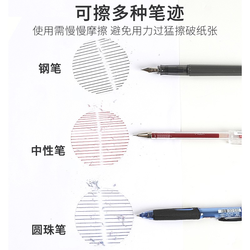普樂士 磨砂橡皮擦學(xué)生文具 ER-550SE 全砂款 10個_http://bzsa.cn/newimg/C202212/1670560160130.jpg