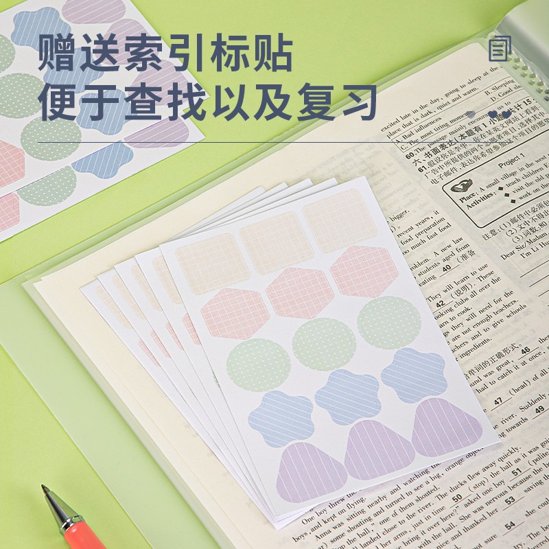 得力(deli)A4/40淡彩資料冊(cè) 活頁(yè)文件夾 資料試卷收納袋/冊(cè) 3只混裝 27152_http://bzsa.cn/newimg/C202310/1697785342518.jpg