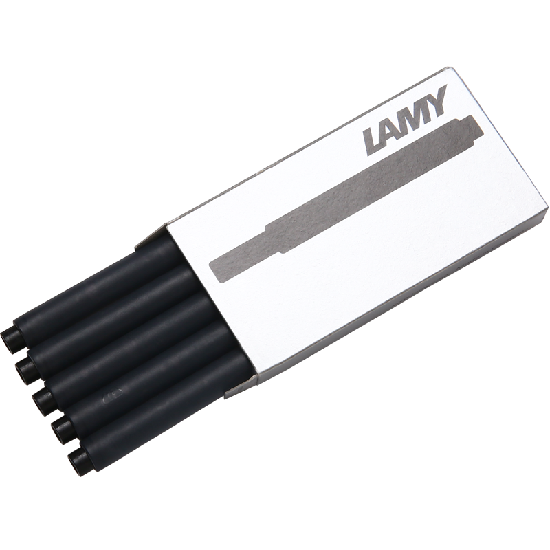 凌美（LAMY）狩獵者/恒星鋼筆墨膽 墨囊 墨水筆一次性筆芯替換5支裝 T10 藍色_http://bzsa.cn/newimg/C202311/1699434902715.png